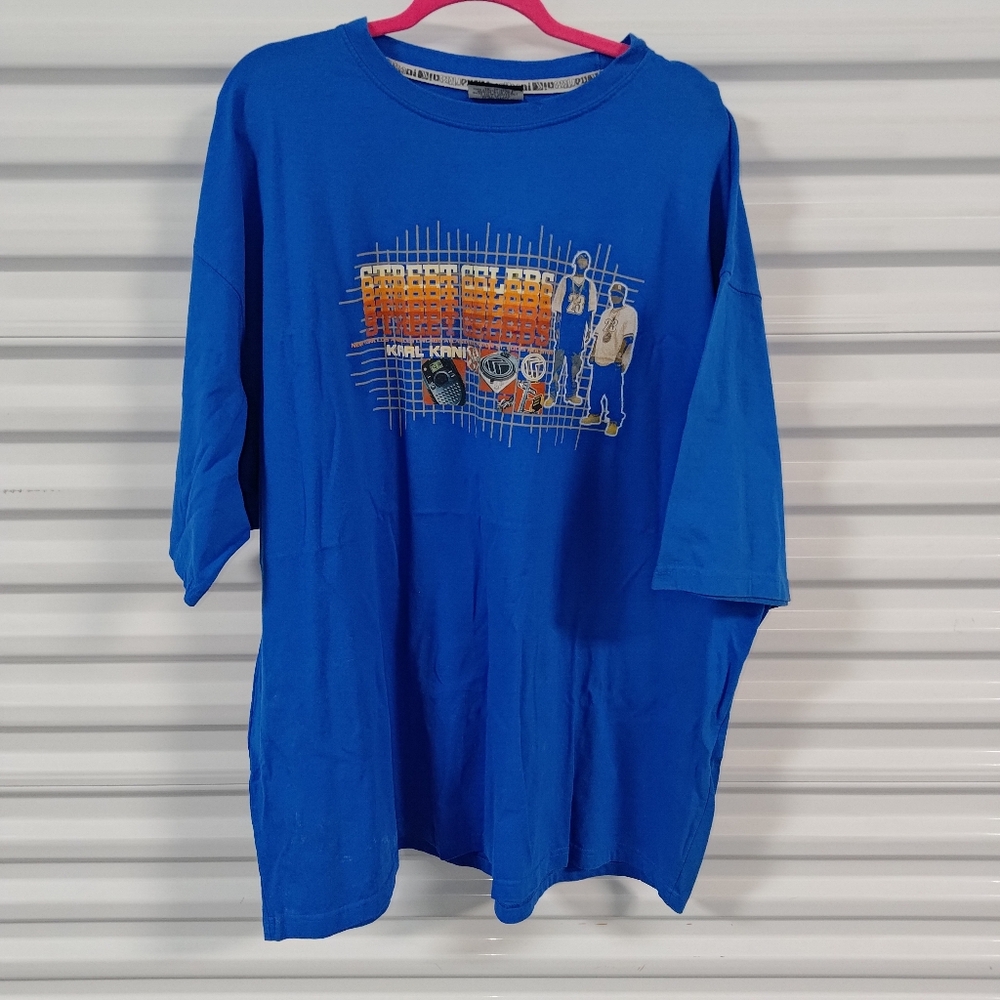 Vtg Karl Kani Street Celebs Graphic Crewneck Short Sleeve T-Shirt 3XL